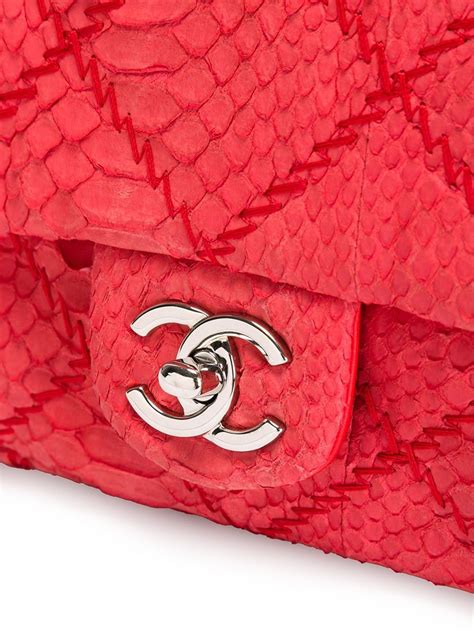 Chanel Python Flap 